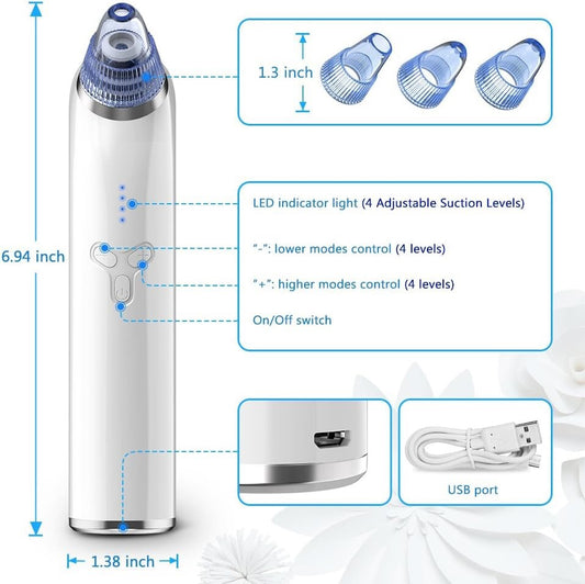 Brand New--Coofo Blackhead Remover Pore Vacuum Acne Whitehead Cleanser