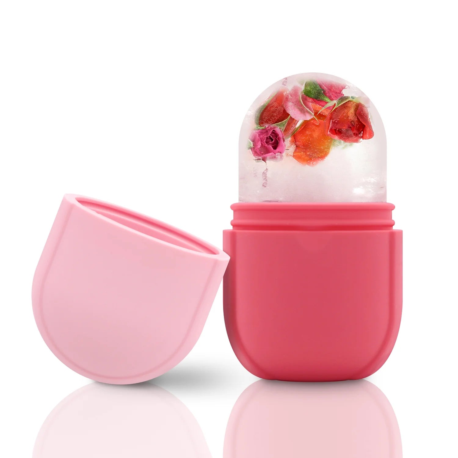 Ice Roller for Face,  Ice Face Roller for Eyes, Guasha,Diy Silicone Ice Mold for Face Massager, Facial Beauty Ice Roller Skin Care Tools,Roller for Face&Eyes,Remove Fine Lines
